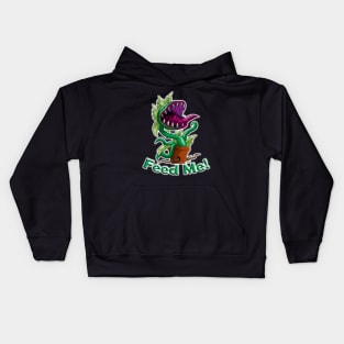 Feed me!! Kids Hoodie